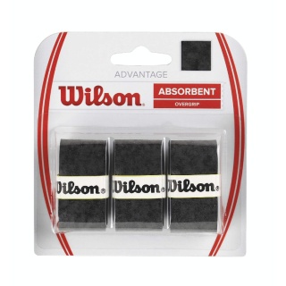 Wilson Overgrip Advantage 0.55mm black 3-pack