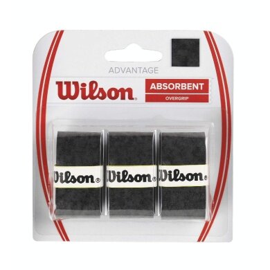 Wilson Overgrip Advantage 0.55mm black 3-pack