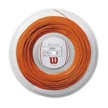 Wilson Tennis String Revolve (Spin+Durability) orange 200m Roll