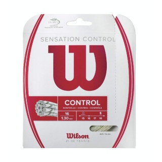 Wilson Tennis String Sensation Control 1.30 (Control+Touch) natural 12m Set