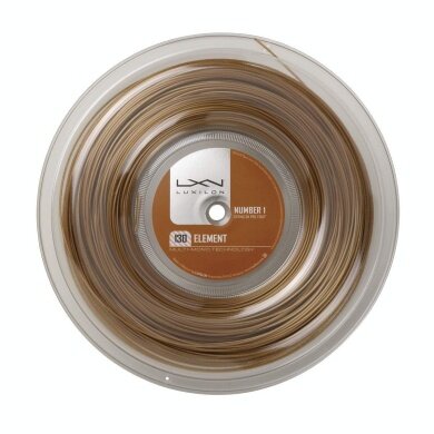 Luxilon Tennis String Element (Durability+Touch) bronze 200m Roll