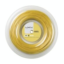 Luxilon Tennis String 4G Rough (Durability + Spin) 1.25 yellow 200m roll