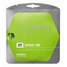 Luxilon Tennis String Savage 1.27 (Durability+Spin) lime 12m Set