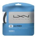 Luxilon Tennis String Alu Power 1.25 (Durability+Power) silver 12m Set