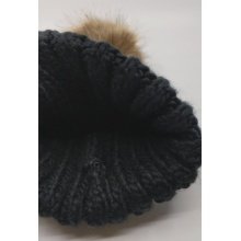 Wakefield Winter Hat Snowflake Black Children - 1 Piece