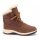 Warmbat Winter Shoes Abbott - Leather, Sheepskin Lining, Water-Resistant - Cognac Brown Women