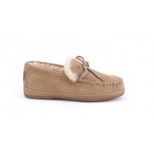 Warmbat Slipper Koala Suede with Merino Sheepskin camel Slippers Women