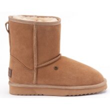 Warmbat Winter Shoes Kangaroo (Suede) camel brown Ladies