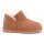 Warmbat Slippers Willow Suede with Merino Sheepskin cognac brown Women