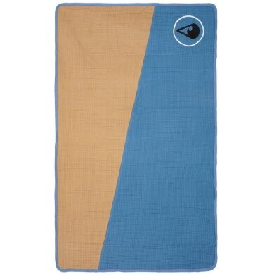 Wave Hawaii Bath Towel (Beach Towel) Light Blue/Brown 130x80cm