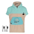 Wave Hawaii Poncho Dropsi (Cotton) 90-120cm mint/beige brown Children