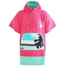 Wave Hawaii Poncho Pink Wave (Cotton/Viscose) 145-175 cm pink/mint Ladies