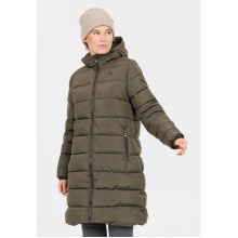 Whistler Winter Quilted Coat Amaret Long Puffer Jacket (warm, waterproof, windproof) dark green ladies