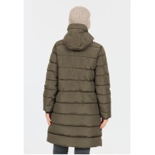 Whistler Winter Quilted Coat Amaret Long Puffer Jacket (warm, waterproof, windproof) dark green ladies