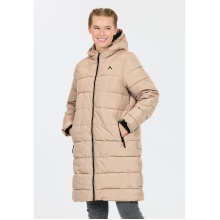 Whistler Winter Quilted Coat Amaret Long Puffer Jacket (warm, waterproof, windproof) taupe brown ladies