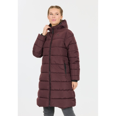 Whistler Winter Quilted Coat Amaret Long Puffer Jacket (warm, waterproof, windproof) burgundy ladies