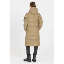 Whistler Winter Quilted Coat Audrey Long Puffer Jacket W-Pro 5000 (waterproof, windproof) coffee brown ladies