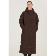 Whistler Winter Down Coat Joan Long Puffer (warm, windproof, waterproof) dark brown Women