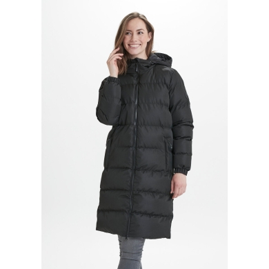 Whistler Winter Padded Coat Abella Long (Hood, Warm, Breathable) Black Women