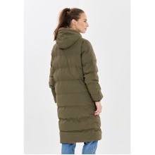 Whistler Winter Padded Coat Abella Long (Hood, Warm, Breathable) Dark Green Women