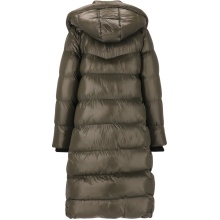 Whistler Winter Quilted Coat Lakewood Long Puffer Jacket (warm, breathable) dark green ladies