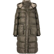 Whistler Winter Quilted Coat Lakewood Long Puffer Jacket (warm, breathable) dark green ladies