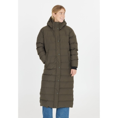 Whistler Winter Down Coat Joan Long Puffer (warm, windproof, waterproof) khaki green ladies