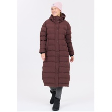 Whistler Winter Down Coat Joan Long Puffer (warm, windproof, waterproof) burgundy red ladies