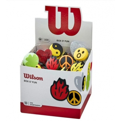 Wilson Vibration Dampener Vibra Fun - 100 Pieces in Box