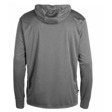 Wilson Sport Long Sleeve Shirt Fundamentals Hooded with Hood Grey Men's