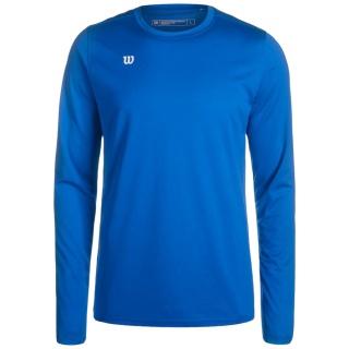 Wilson Sports Long Sleeve Shooting Shirt Blue Men's