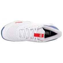 Wilson Tennis Shoes Kaos Stroke 2.0 Allcourt/Cushioning 2024 white/blue Men