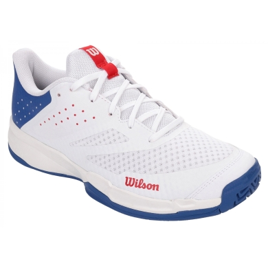 Wilson Tennis Shoes Kaos Stroke 2.0 Allcourt/Cushioning 2024 white/blue Men