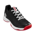 Wilson Tennis Shoes Rush Pro L Allcourt 2024 black/red Kids