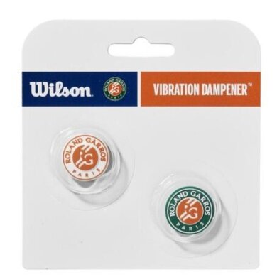 Wilson Vibration Dampener Roland Garros Clay Brown/Green - 2 Pieces