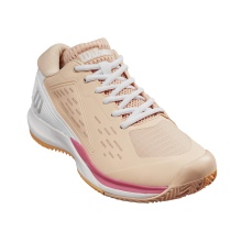 Wilson Tennis Shoes Rush Pro Ace Clay/Sand Court 2024 Peach Orange/White Women