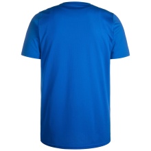 Wilson Sports Shirt Fundamentals Shooting (100% Polyester) Short Sleeve Blue Men's