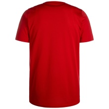 Wilson Sports Shirt Fundamentals Shooting (100% Polyester) Short Sleeve Red Men's