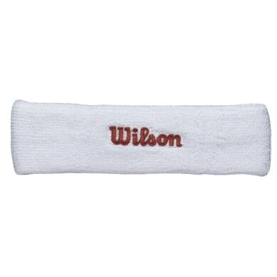 Wilson Classic Headband (90% Cotton) white