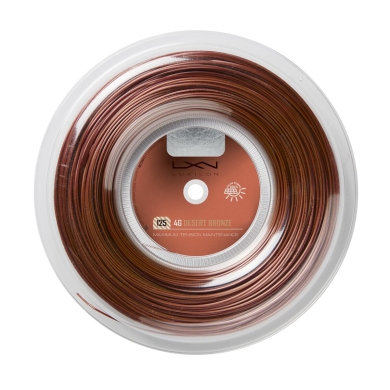 Luxilon Tennis String 4G Desert (Durability+Control) bronze 200m Roll