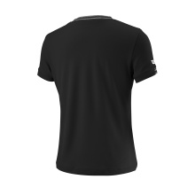 Wilson Tennis-Shirt Team V-Neck black Girls