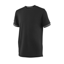 Wilson Tennis T-shirt Team Solid black Boys