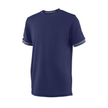 Wilson Tshirt Team Solid 2018 dark blue Boys