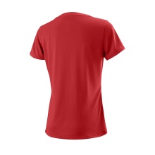 Wilson Tennis Shirt Team Logo red Women