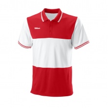 Wilson Tennis Polo Team II red/white Men