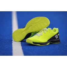 Wilson Tennis Shoes Rush Pro L Allcourt yellow Kids