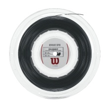 Wilson Tennis String Revolve Spin (Spin+Durability) black 200m roll