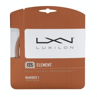 Luxilon Tennis String Element (Durability+Touch) bronze 12m Set