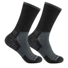 Wrightsock Hiking Sock Crew Escape (extra terry padding) black/grey - 1 pair