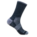 Wrightsock Hiking Sock Crew Merino Escape (extra terry padding) grey/smoke blue - 1 Pair